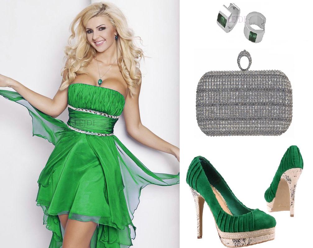 Zielone sukienki na bal